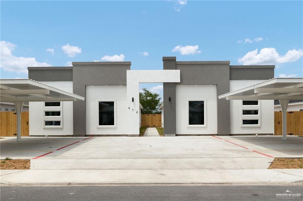 421 Acacia Street, Unit 1 Alamo, TX 78516 - Photo 1 of 1 a view of a house with entryway