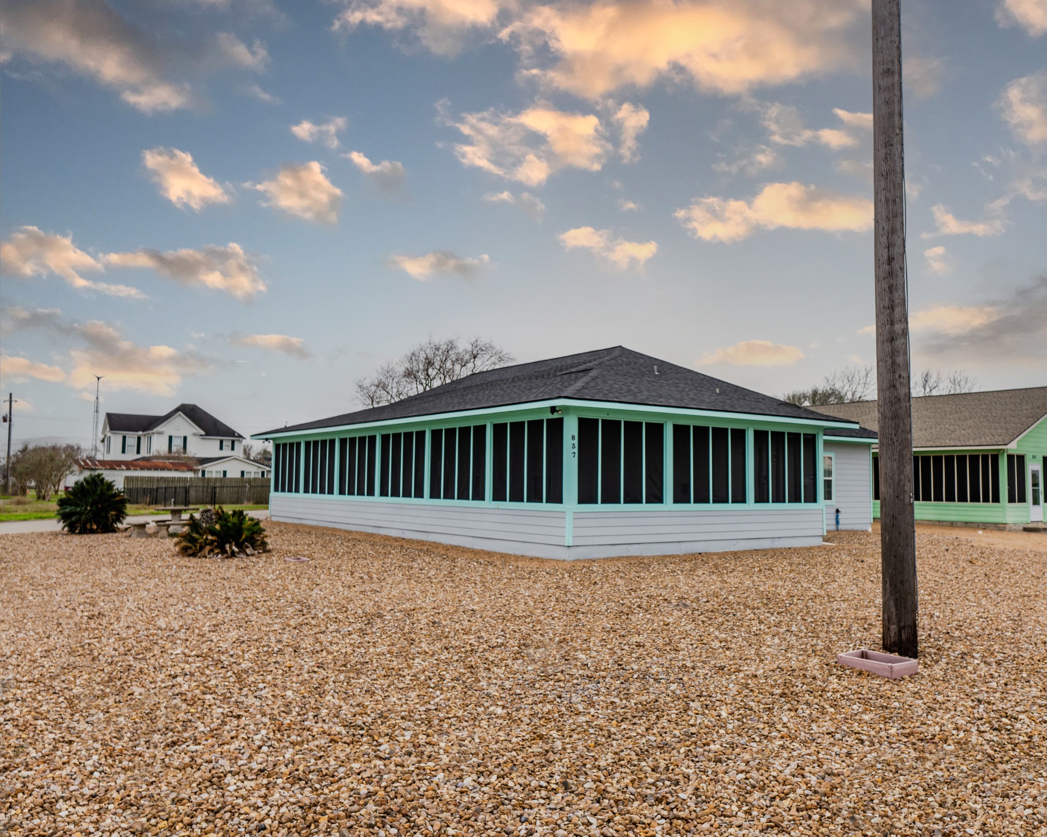 837 Wightman Street Matagorda, TX 77457 - Photo 39 of 45 a view of a house with a yard