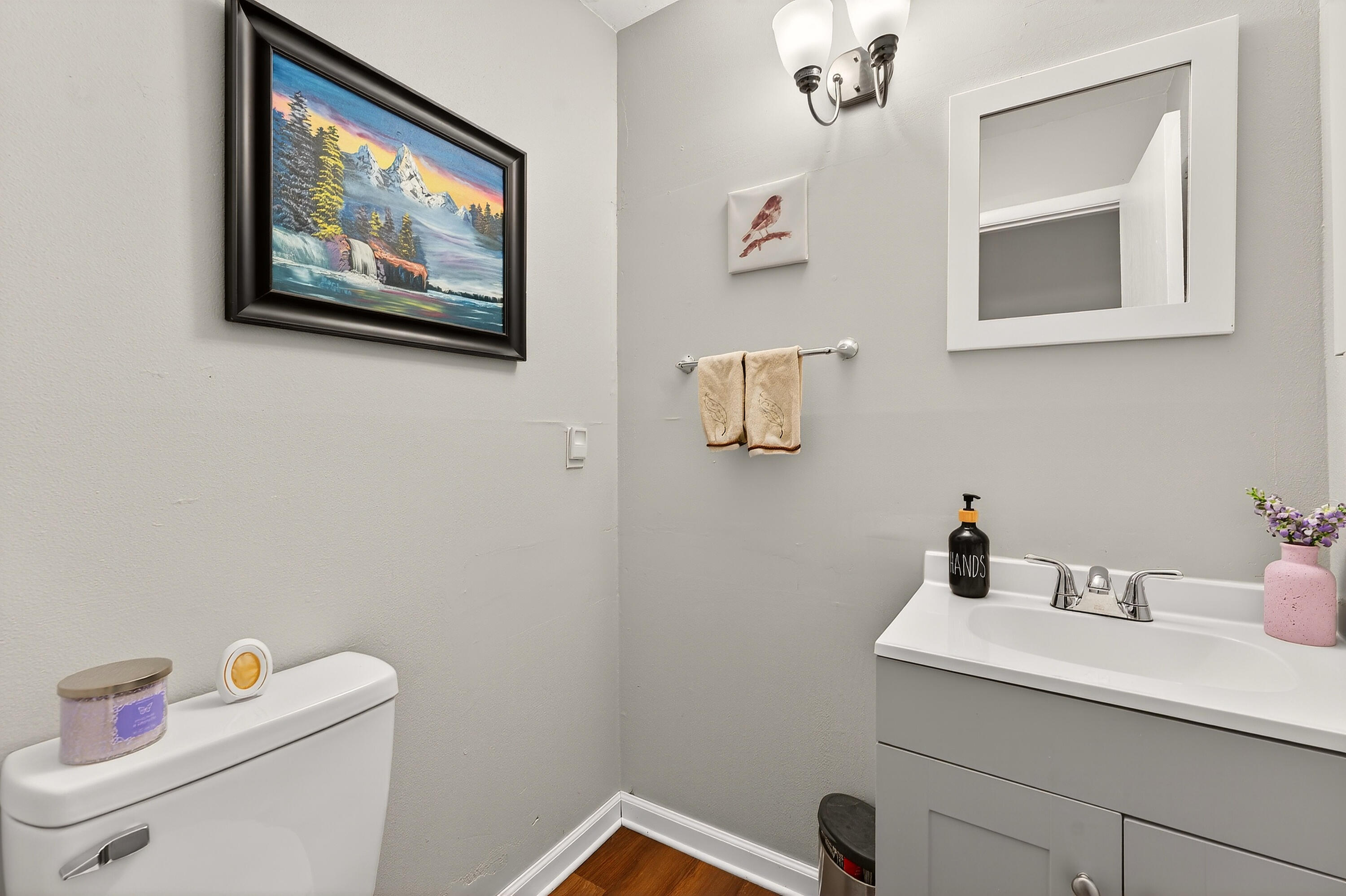 8305 North 107th Street, Unit F Milwaukee, WI 53224 - Photo 10 of 22 Cozy half bath for guests.