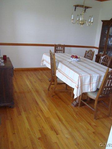 774 Bushkill Center Road Nazareth, PA 18064 - Photo 18 of 36 a view of a room with wooden floor