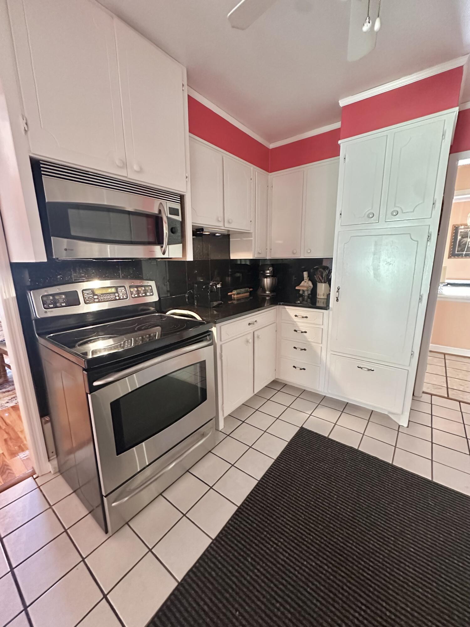4801 Nicelytown Road Clifton Forge, VA 24422 - Photo 39 of 96 a kitchen with a stove and a microwave