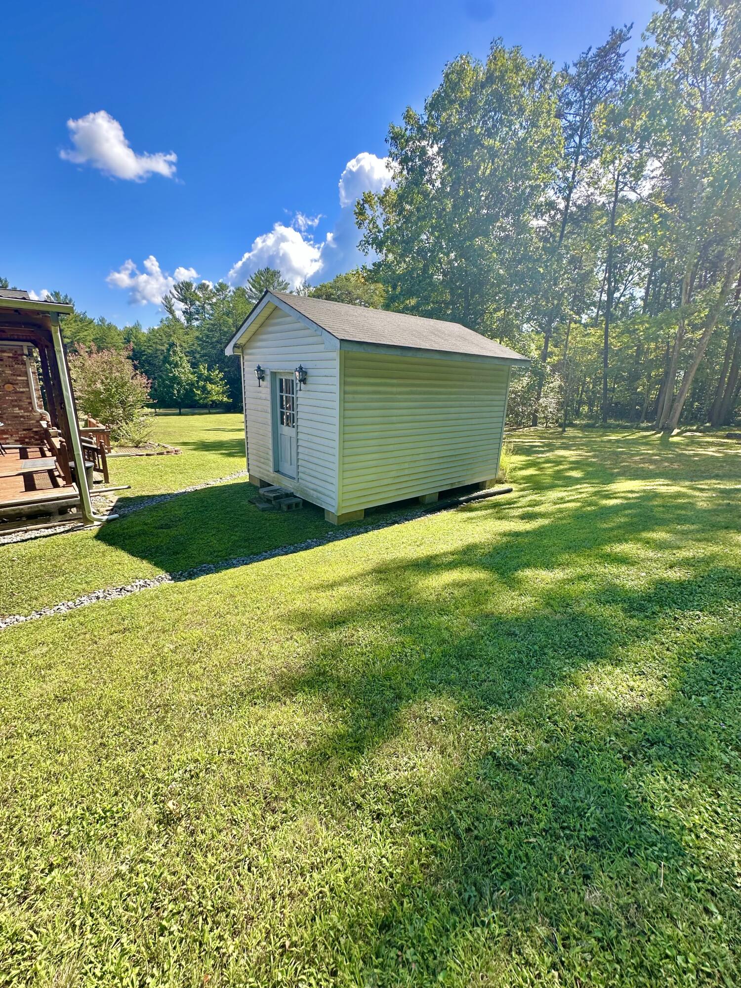 4801 Nicelytown Road Clifton Forge, VA 24422 - Photo 85 of 96 a view of a house with a yard and garage