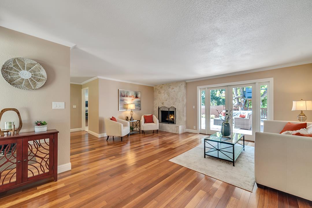 3151 Stone Valley Road Danville, CA 94526 - Photo 15 of 41 a living room with furniture and a wooden floor