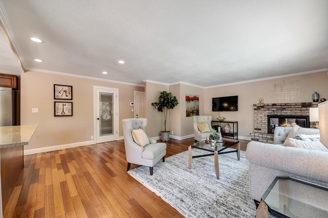 3151 Stone Valley Road Danville, CA 94526 - Photo 22 of 41 a living room with furniture and a wooden floor