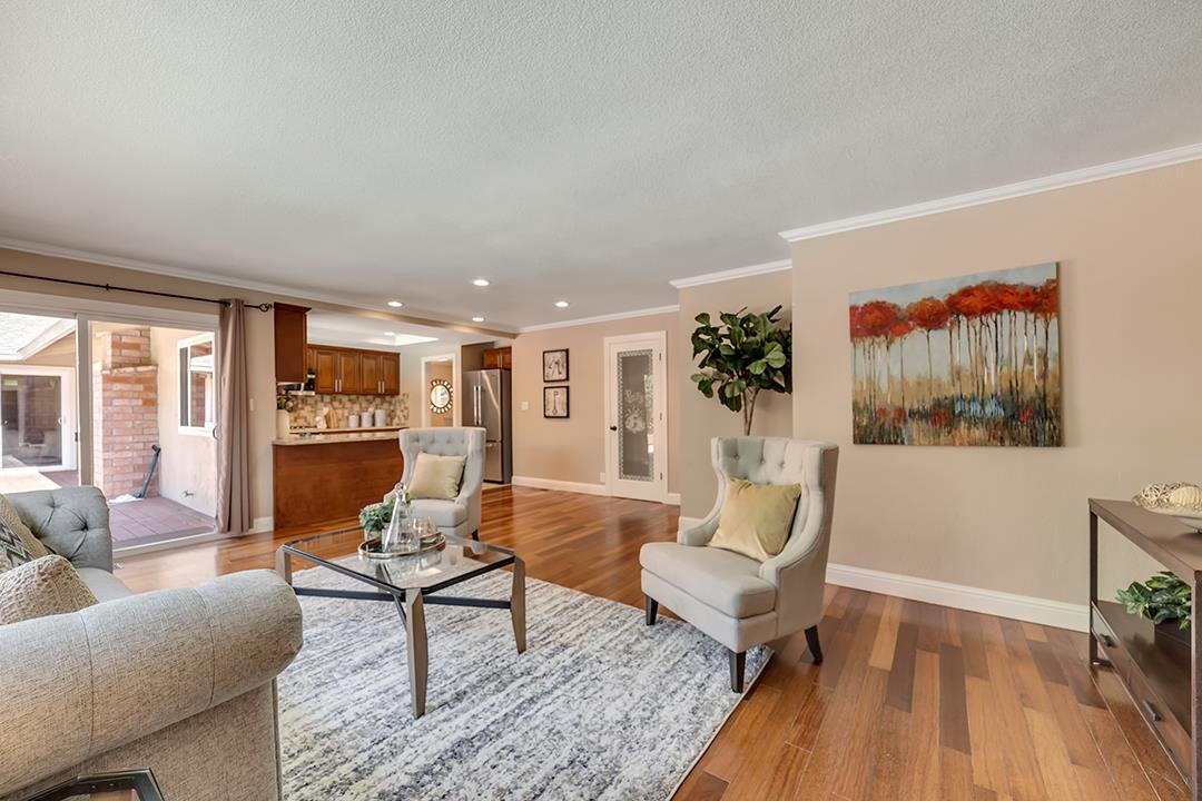 3151 Stone Valley Road Danville, CA 94526 - Photo 23 of 41 a living room with furniture and a wooden floor