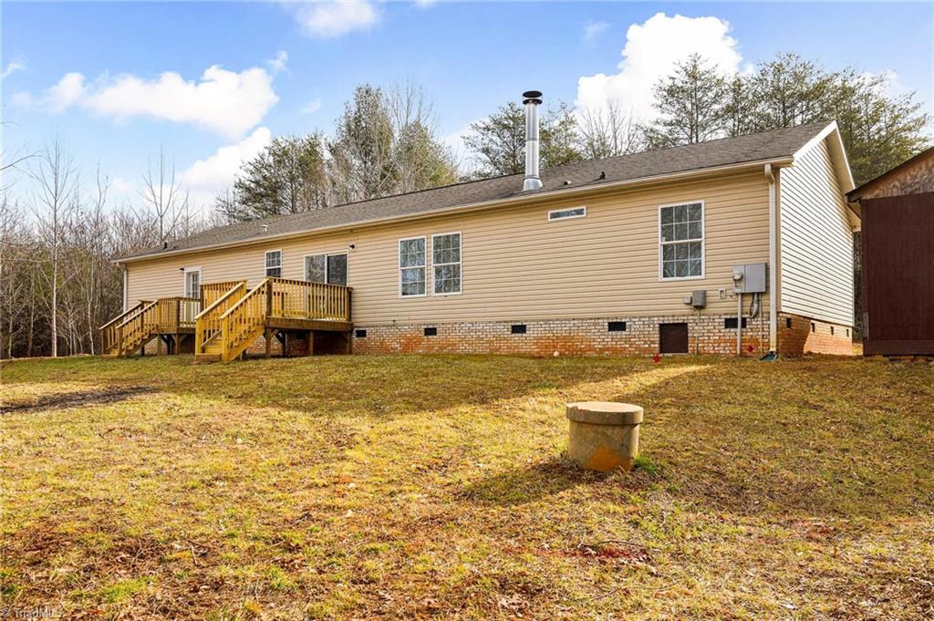 1591 Carson Road Pilot Mountain, NC 27041 - Photo 42 of 50 View of the back of the home