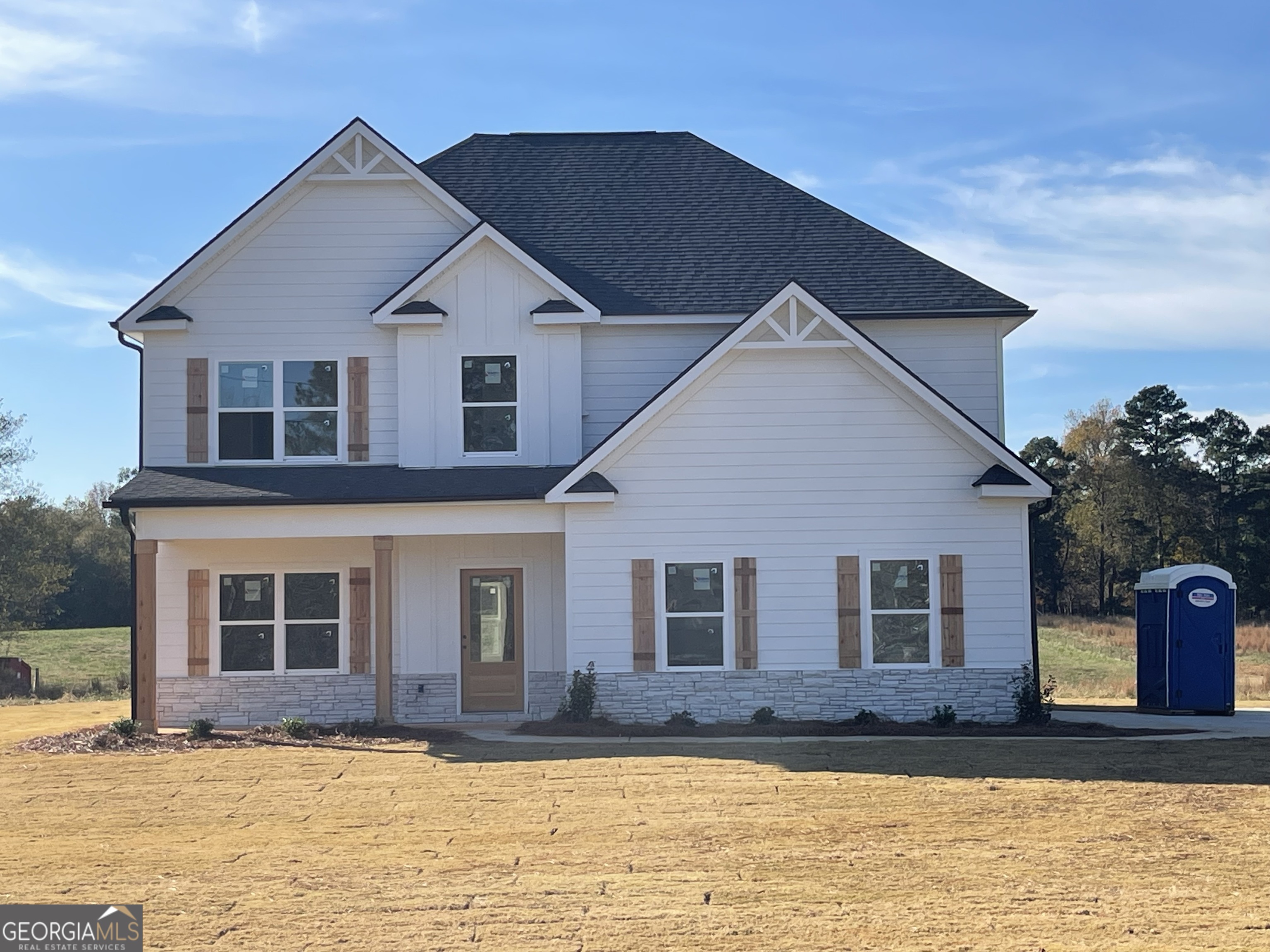 1824 Elliott Road, Unit (LOT 3) McDonough, GA 30252 - Photo 1 of 1 a front view of a house with a yard