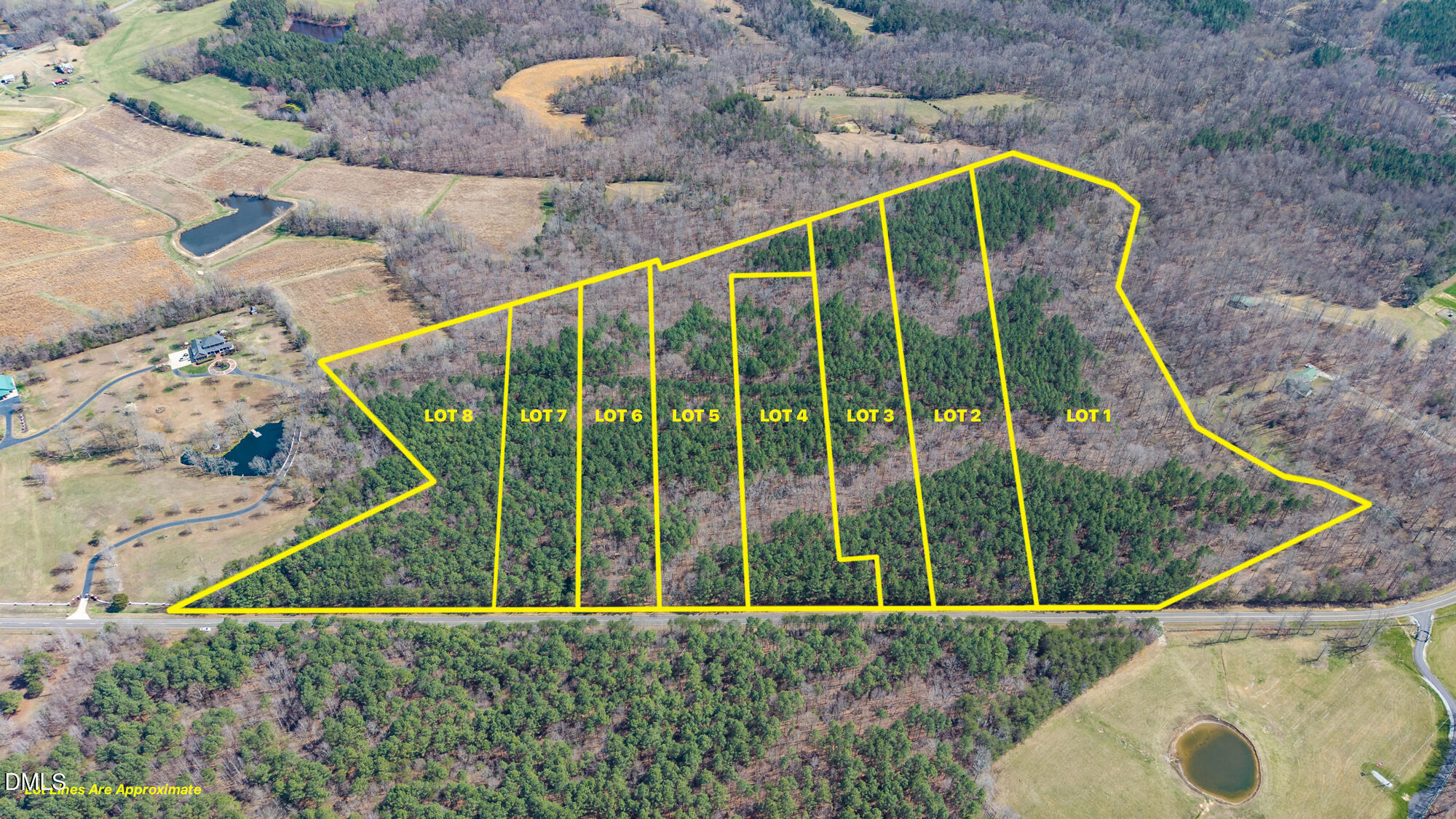 2 David Moore Road Elon, NC 27244 - Photo 1 of 19 David Moore Road-LOTs-Drone-1-LOT2