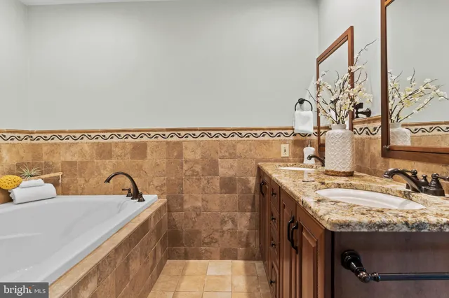 a bathroom with a sink and a shower