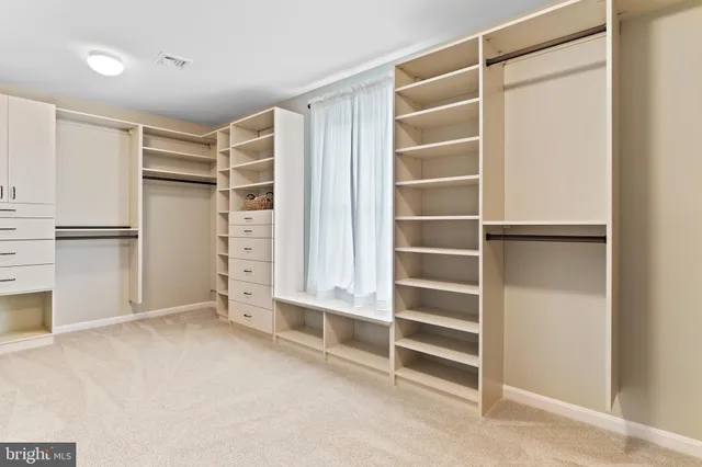 a view of an entryway with sitting space