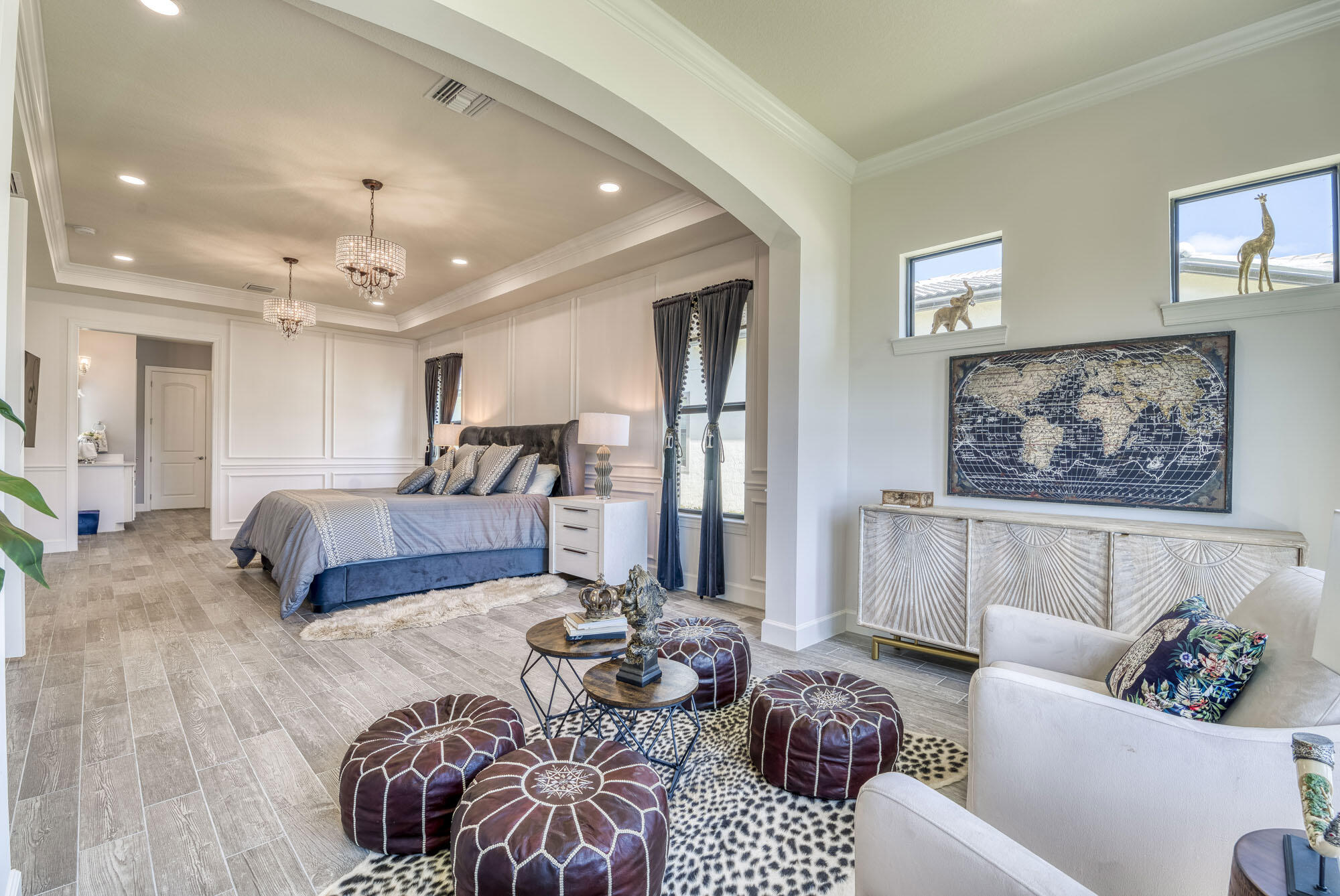 114 Cinder Dunes Point Jupiter, FL 33478 - Photo 25 of 62 a bedroom with furniture and a couch