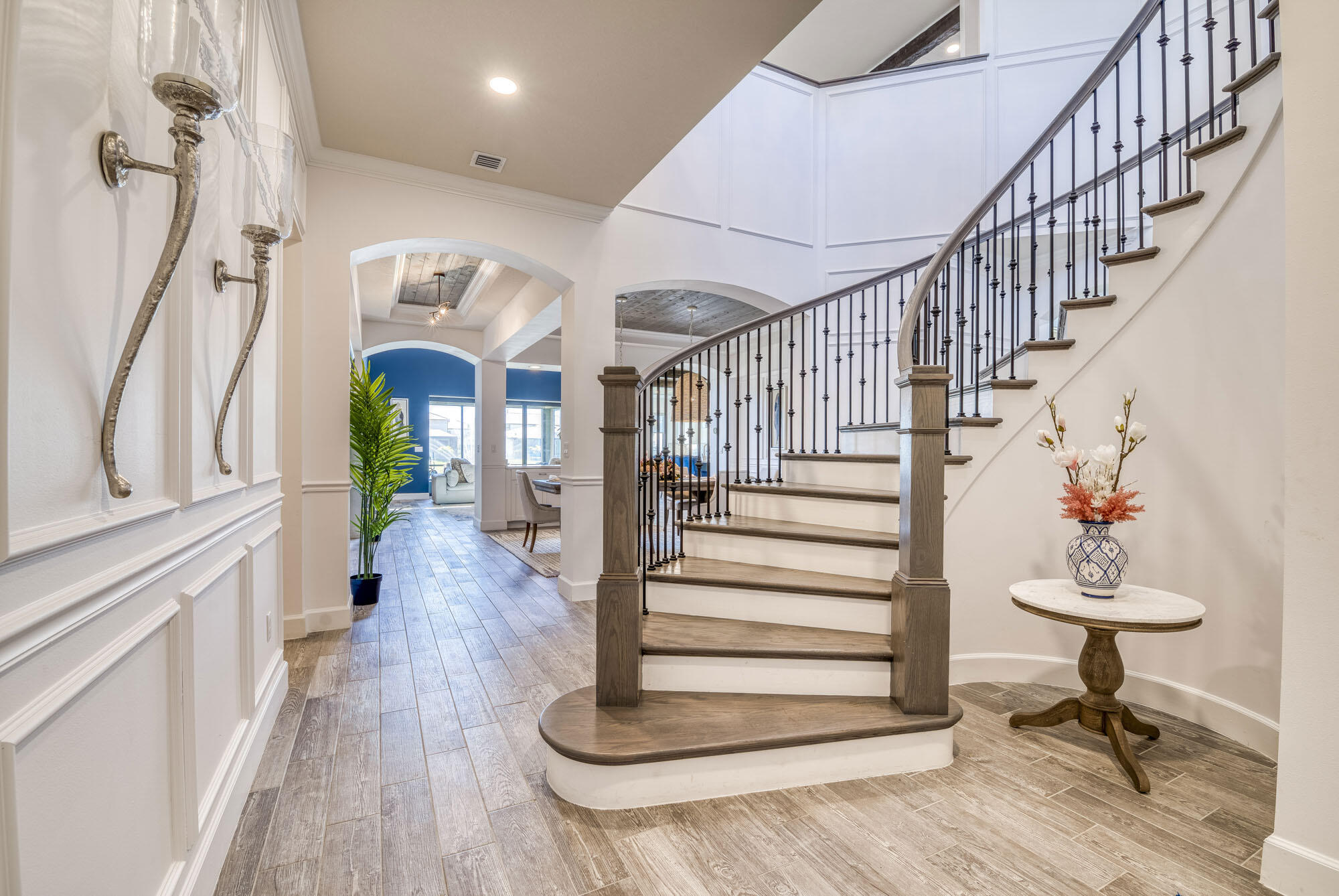 114 Cinder Dunes Point Jupiter, FL 33478 - Photo 6 of 62 a view of entryway and hall with wooden floor