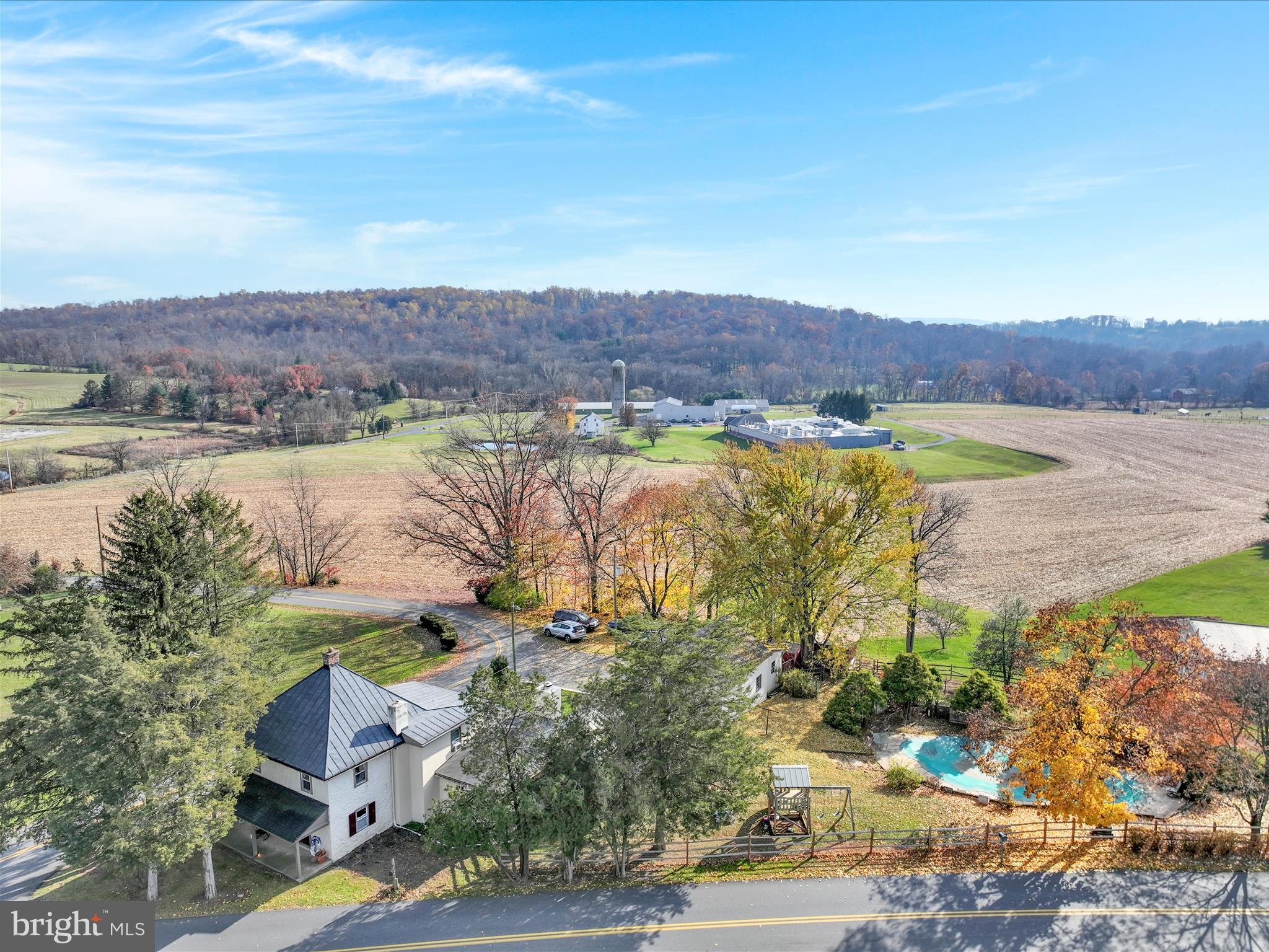 300 South Windy Mansion Road Denver, PA 17517 - Photo 9 of 47 Aerial View of the Countryside