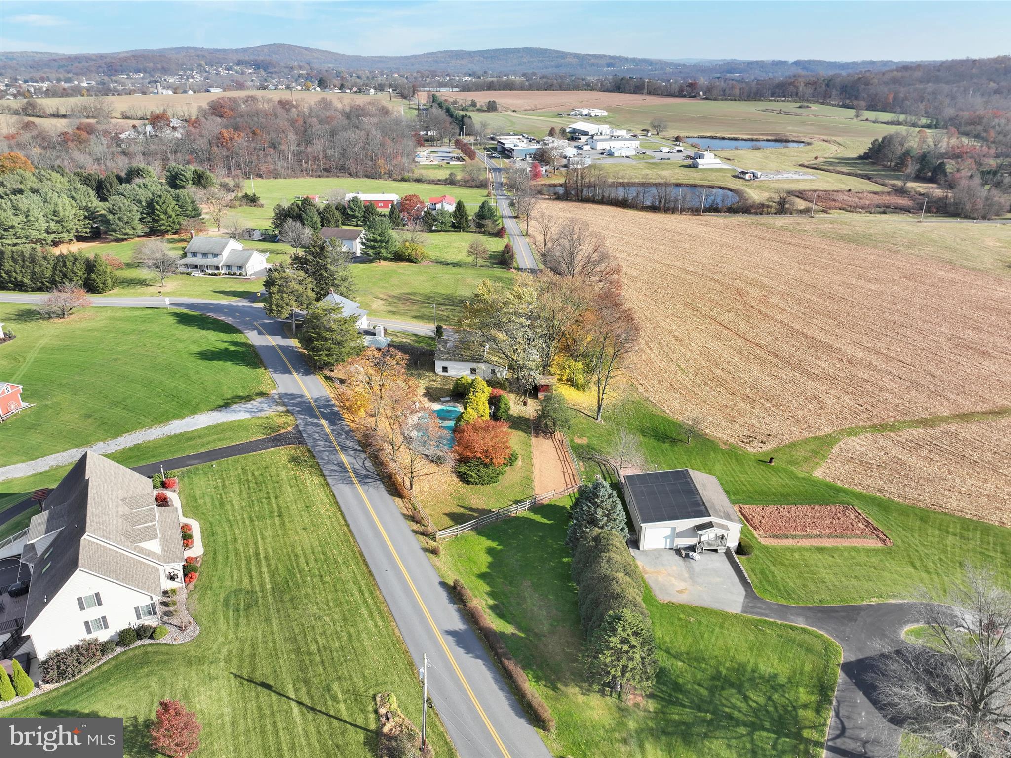 300 South Windy Mansion Road Denver, PA 17517 - Photo 10 of 47 Aerial View of the Countryside