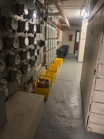 a view of water heater room