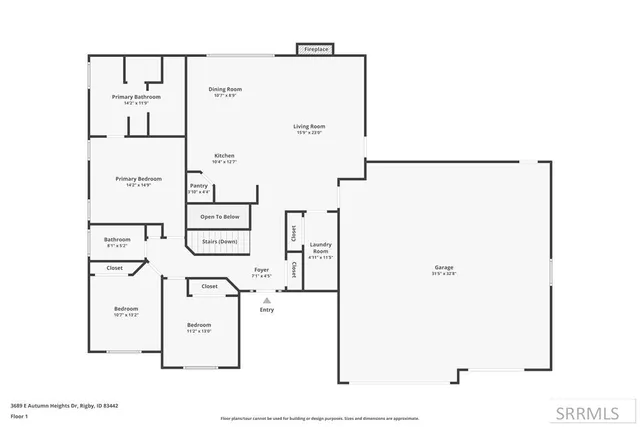 $575,000 | 3689 East Autumn Hts Drive, Rigby, ID 83442
