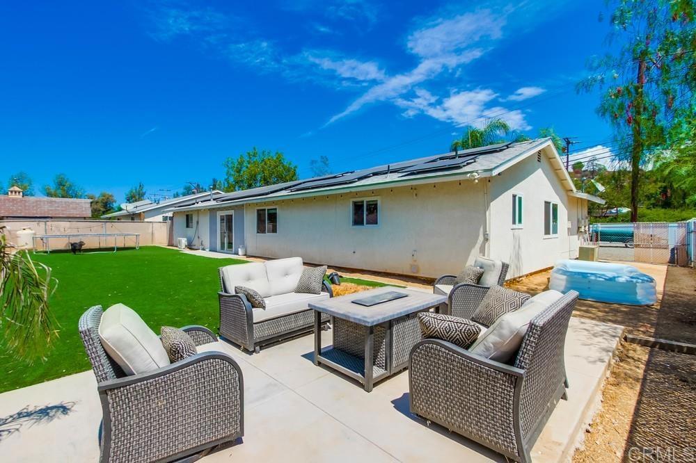 415 3rd Street Ramona, CA 92065 - Photo 26 of 33 a outdoor living space with furniture and garden