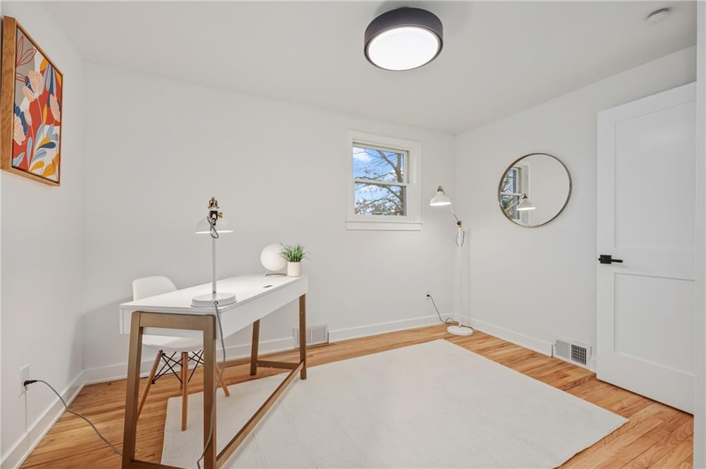 107 Marlboro Road Pittsburgh, PA 15238 - Photo 19 of 45 a view of room with furniture and wooden floor