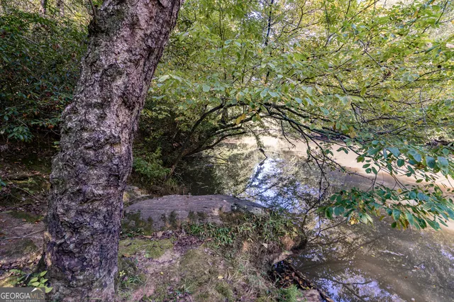 a backyard of a house