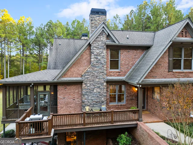 a front view of a house with a porch