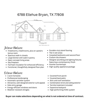 $795,000 | 6788 Ellehue Lane, Bryan, TX 77808