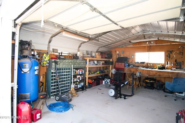 a view of storage and utility room