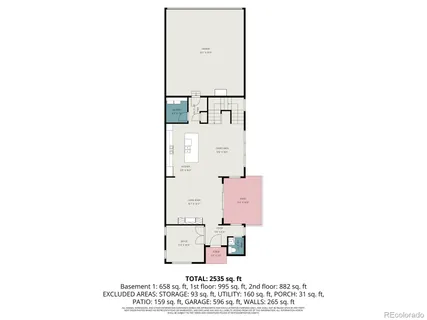 a picture of a floor plan