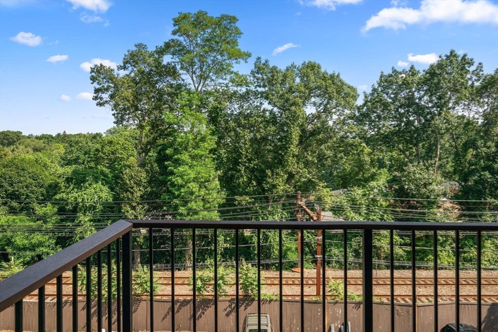 2420 Beacon Street, Unit 402 Boston, MA 02467 - Photo 12 of 29 a view of a balcony with outdoor space