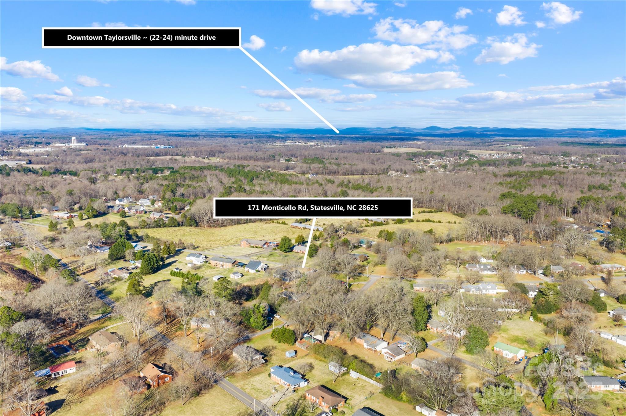 177 Monticello Road Statesville, NC 28625 - Photo 33 of 39 a view of city with sky view