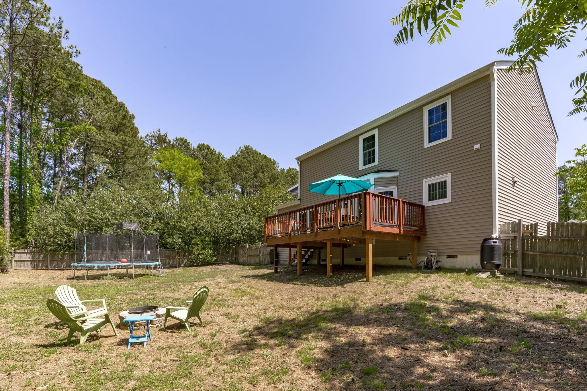 6809 Fereday Court Raleigh, NC 27616 - Photo 20 of 21 a view of a house with swimming pool and sitting area