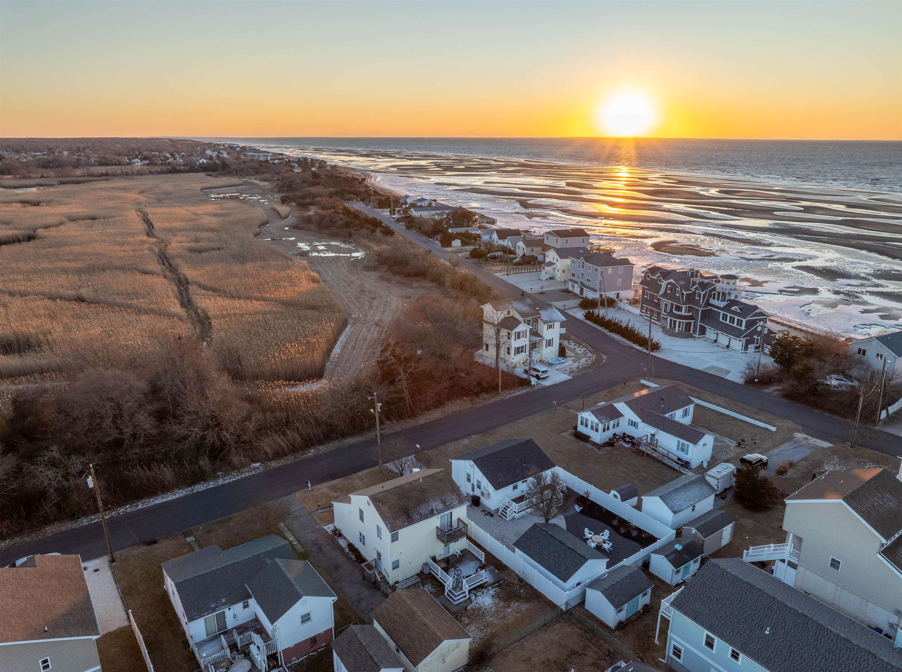 214 Sunray Road Del Haven, NJ 08251 - Photo 17 of 23 an aerial view of residential building with ocean view in back