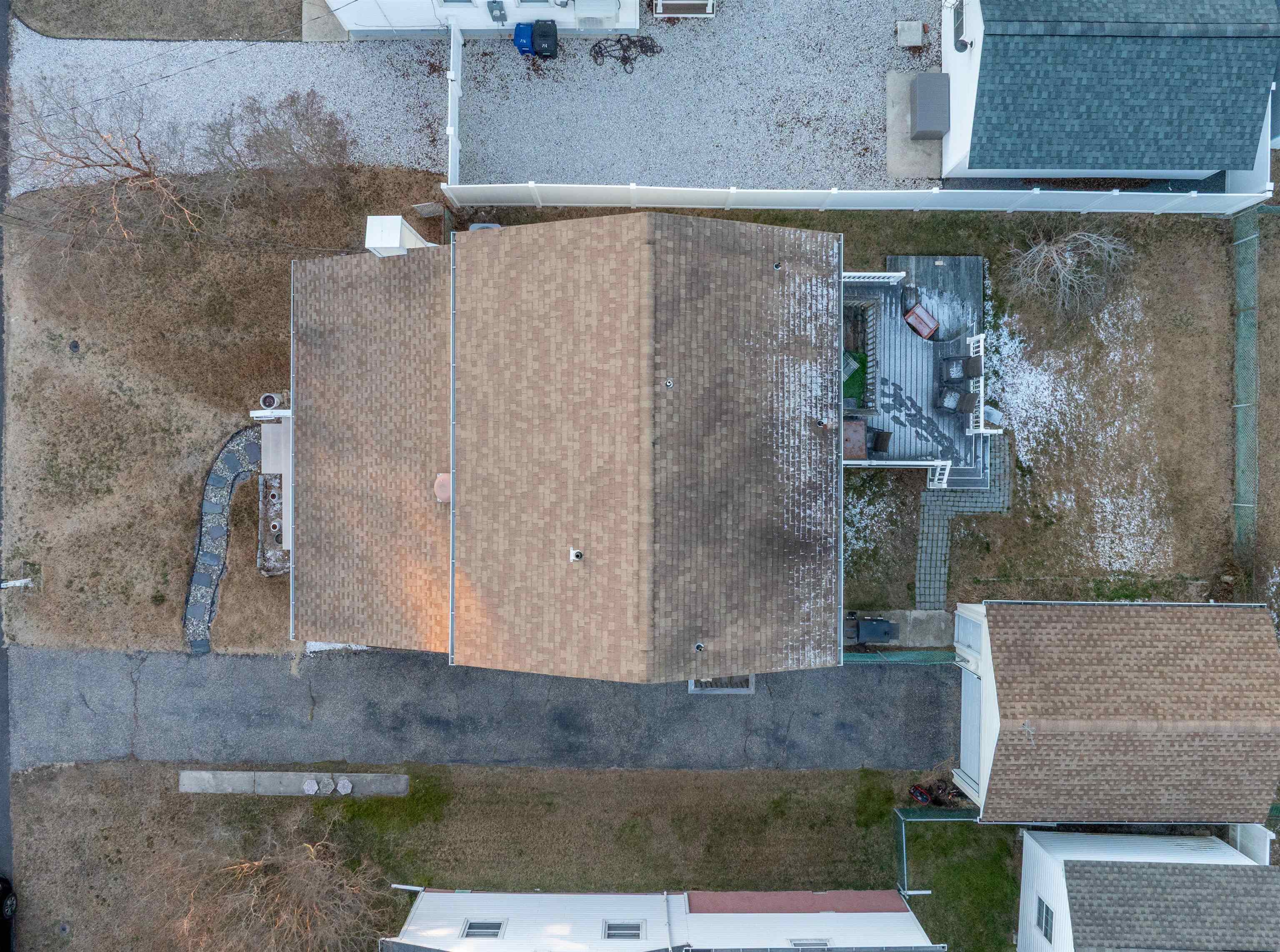 214 Sunray Road Del Haven, NJ 08251 - Photo 19 of 23 an aerial view of a house with a yard and large tree