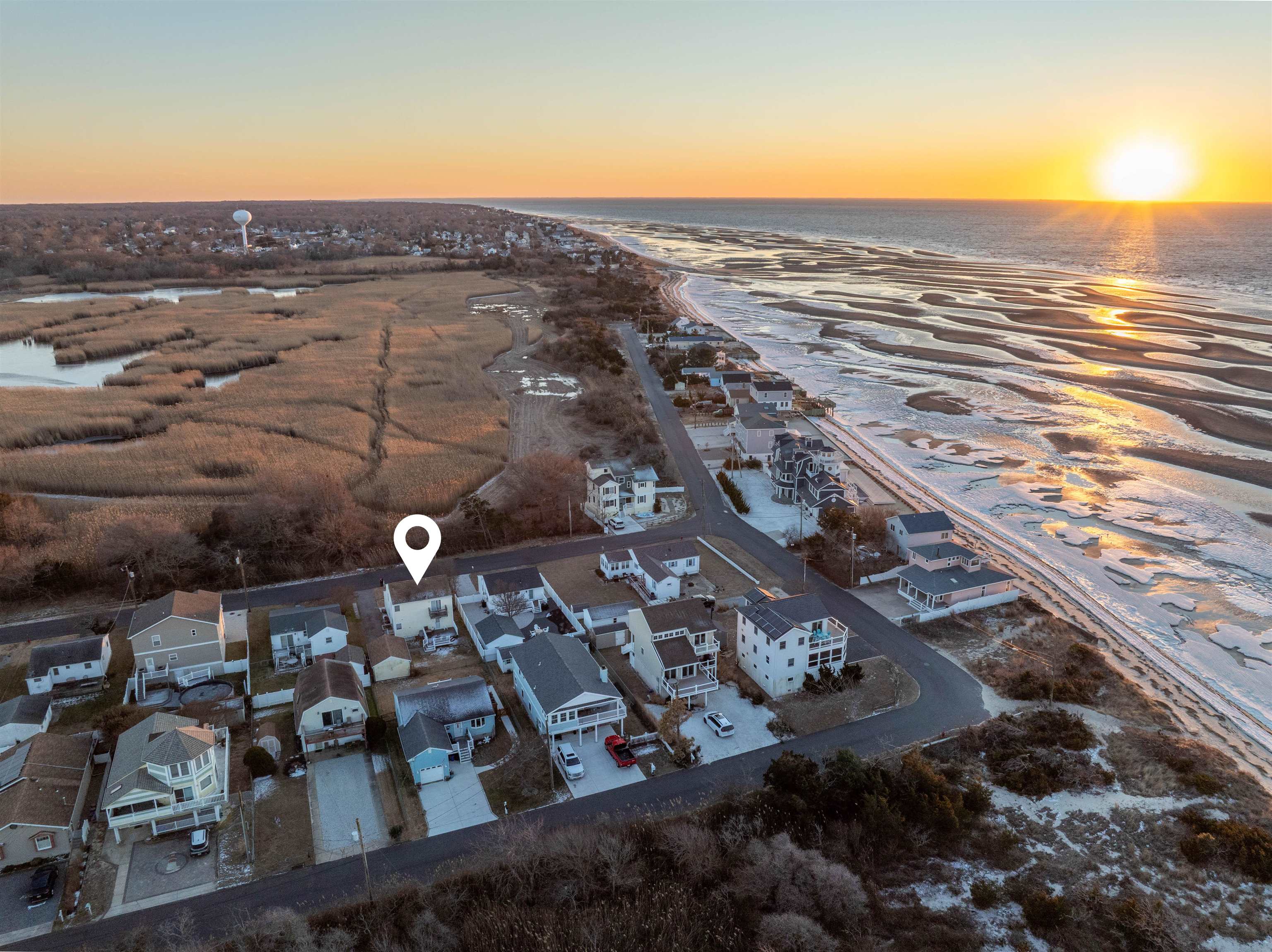214 Sunray Road Del Haven, NJ 08251 - Photo 3 of 23 an aerial view of residential building and ocean view