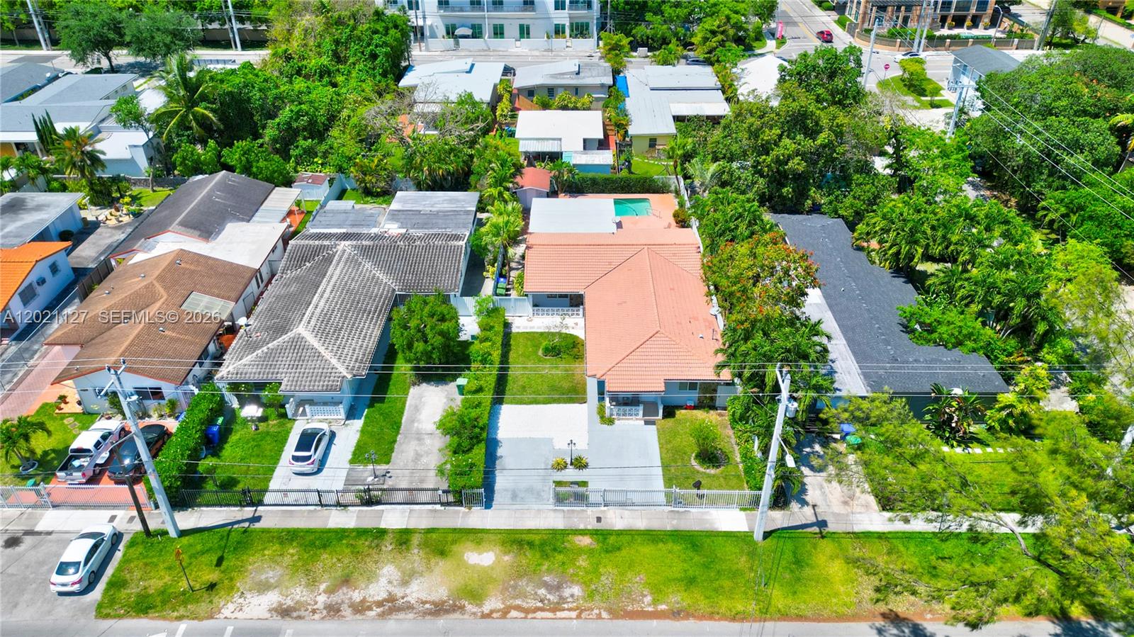 3611 Southwest 23rd Street Miami, FL 33145 - Photo 53 of 56 3611/3613 SW 23 Street, Miami, FL 33145 - Excellent location, gated duplex on 9,000 sf lot with pool featuring 3/2 and 2/1 (rented)