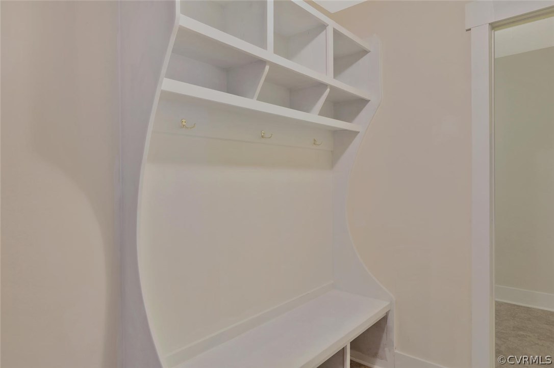 6053 Miles Road Powhatan, VA 23139 - Photo 12 of 25 Mud room with large hall tree. Entrance to laundry