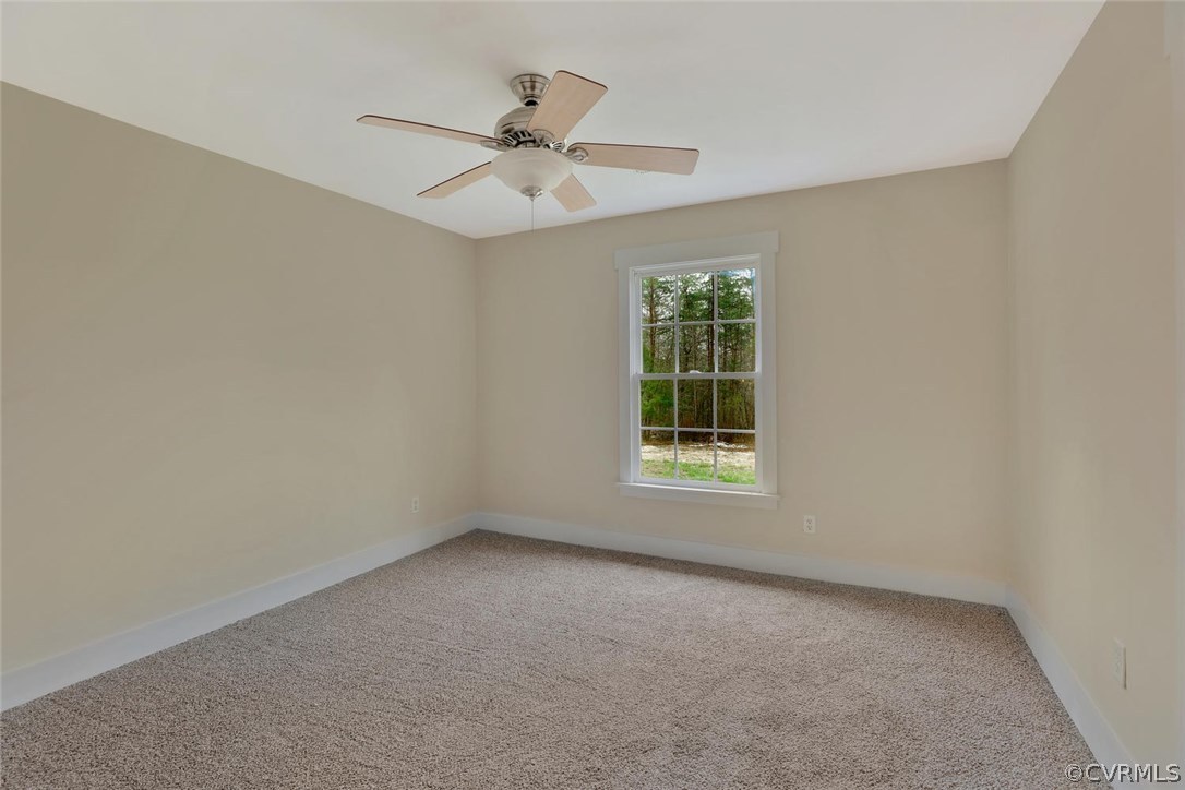 6053 Miles Road Powhatan, VA 23139 - Photo 14 of 25 3rd bedroom on first floor.