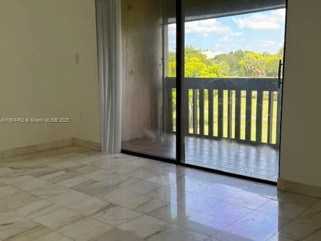 a view of front door