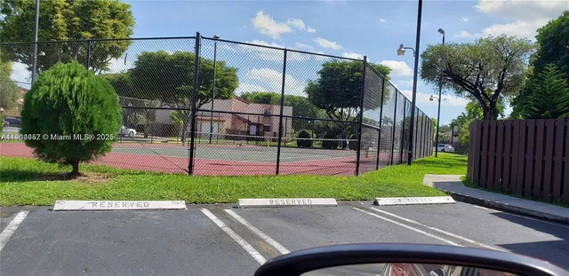 a view of a terrace with sitting area