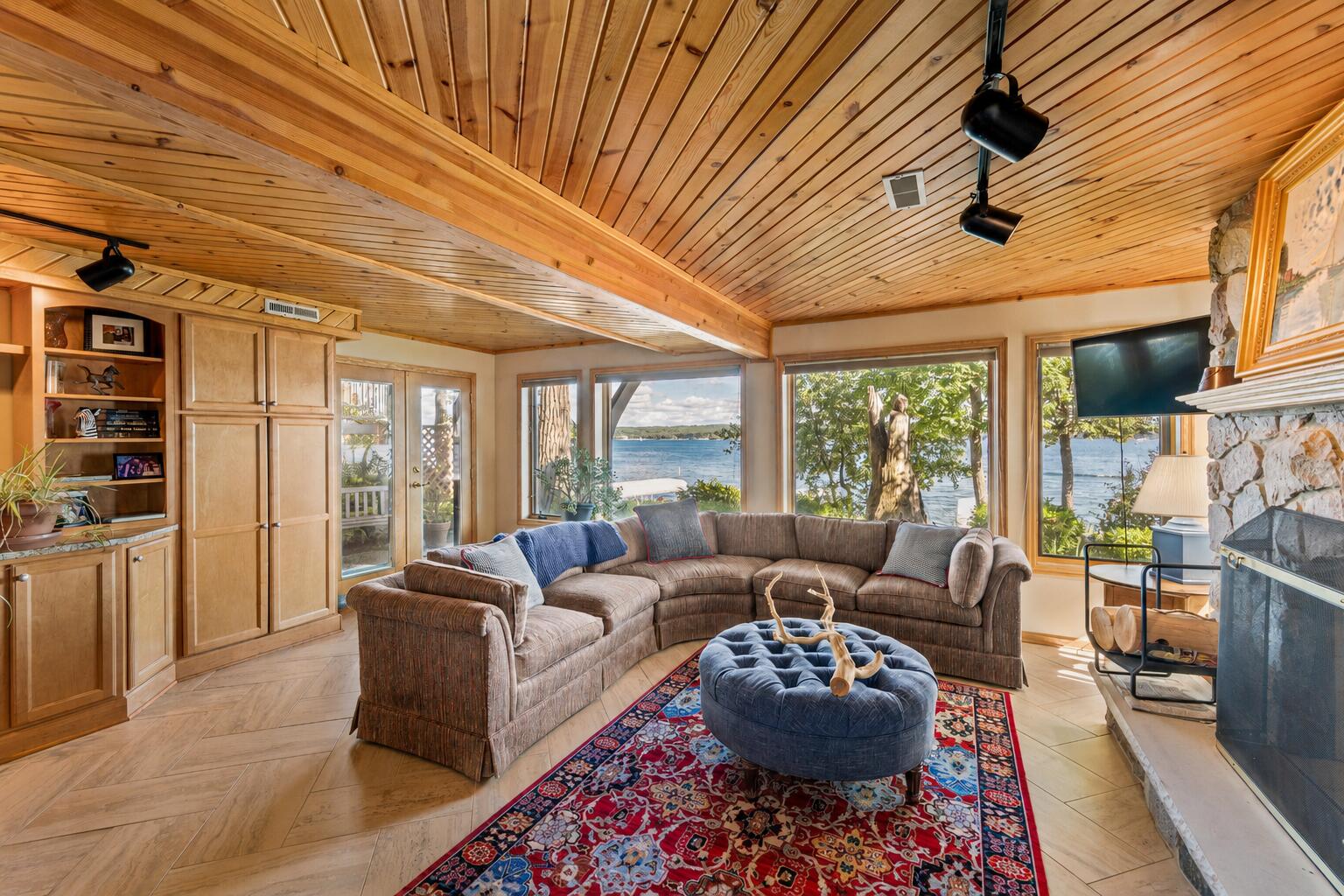 4 Dartmouth Road Williams Bay, WI 53191 - Photo 24 of 43 Unobstructed views of the lake from lower level