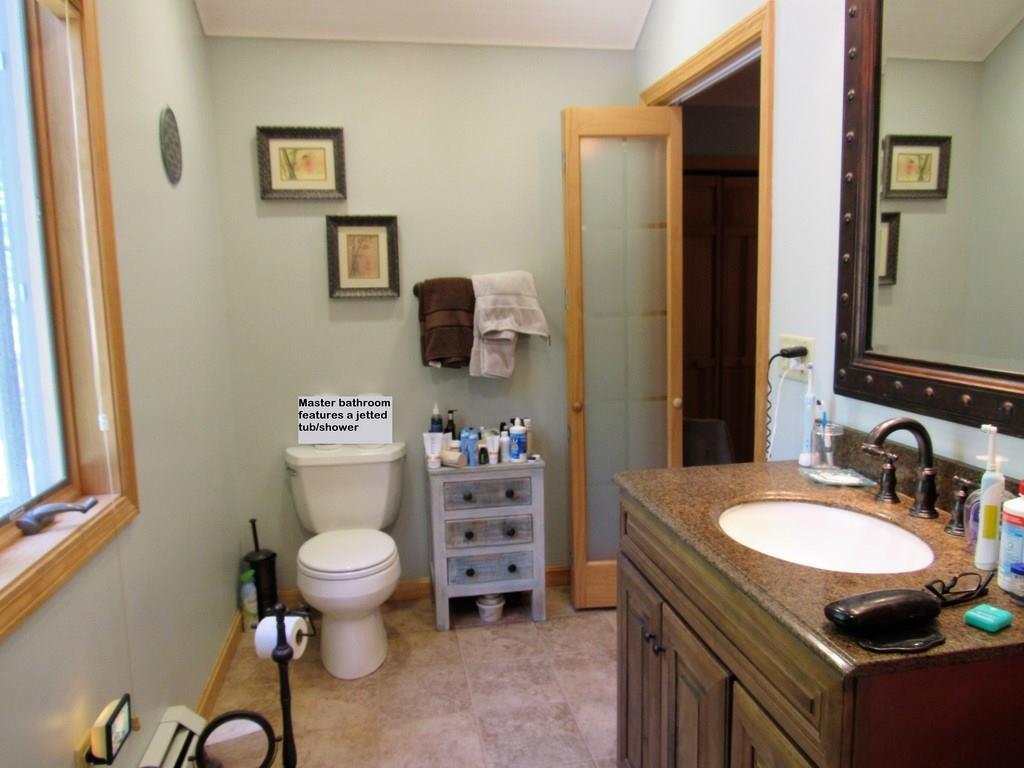 427 Lakeview Avenue Dedham, ME 04429 - Photo 13 of 35 Master bath is large and light-filled.