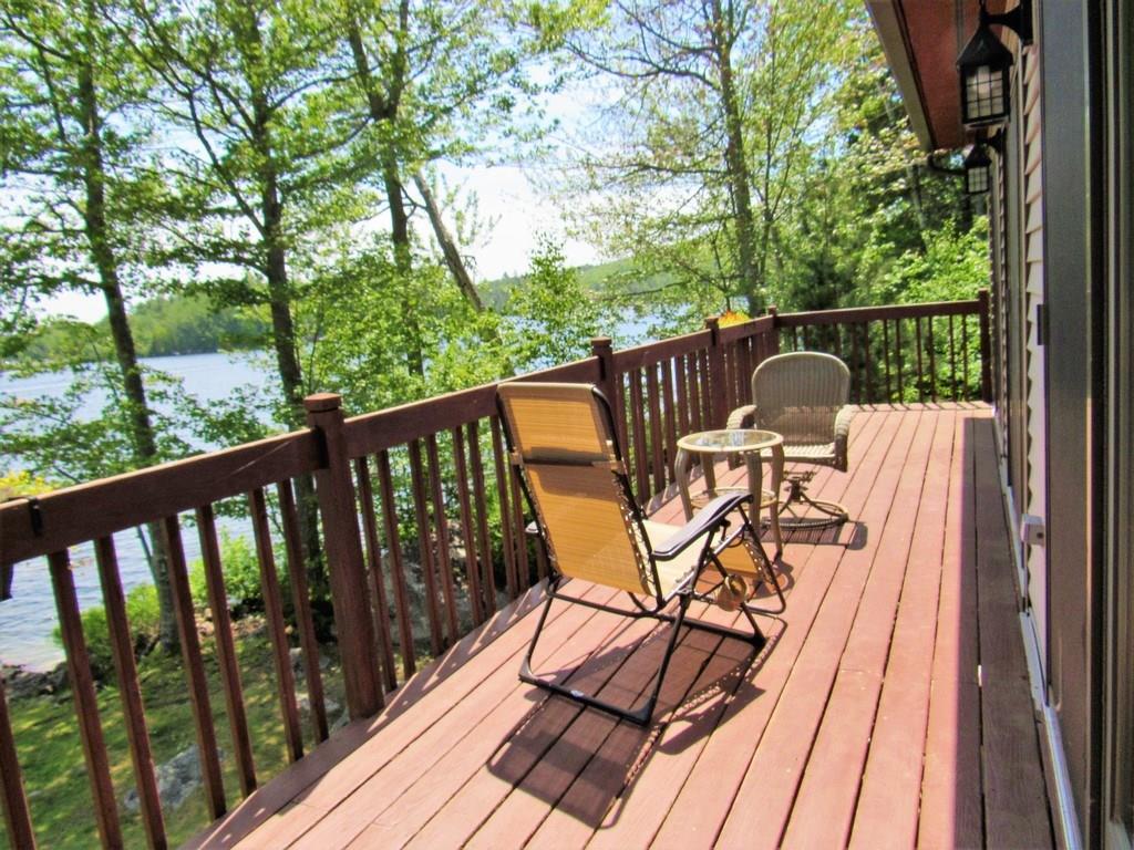 427 Lakeview Avenue Dedham, ME 04429 - Photo 18 of 35 The Main level deck is 30 ft long...