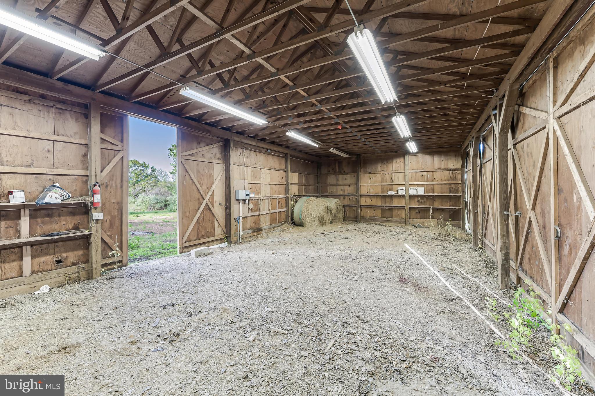 6891 Wilson Road Marshall, VA 20115 - Photo 116 of 118 Spacious barn with rustic charm.
