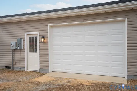 a view of front door