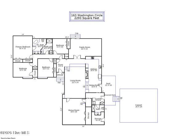 $414,500 | 163 Washington Circle, Wallace, NC 28466