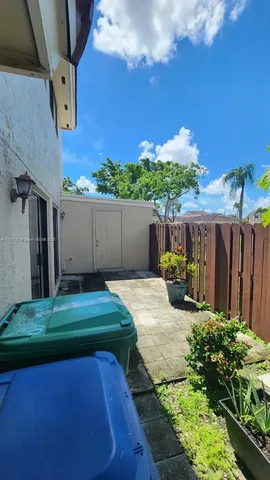 a view of outdoor space and garden