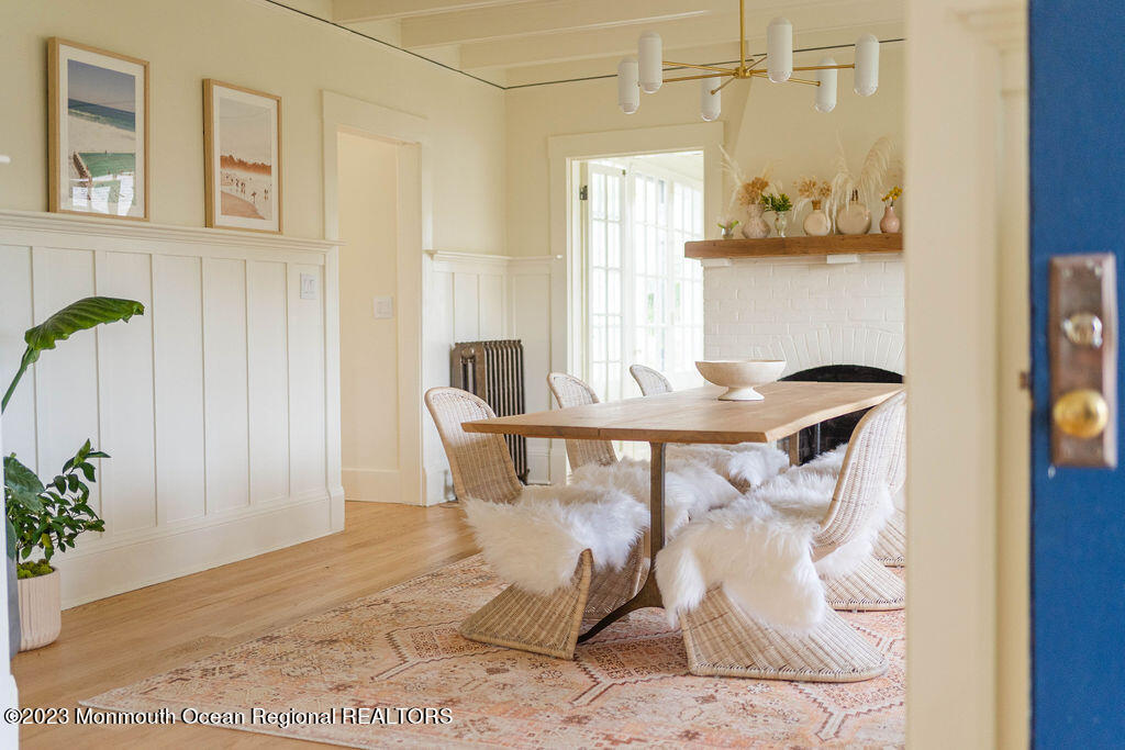 501 3rd Avenue Spring Lake, NJ 07762 - Photo 16 of 61 a view of a dining room with furniture and window