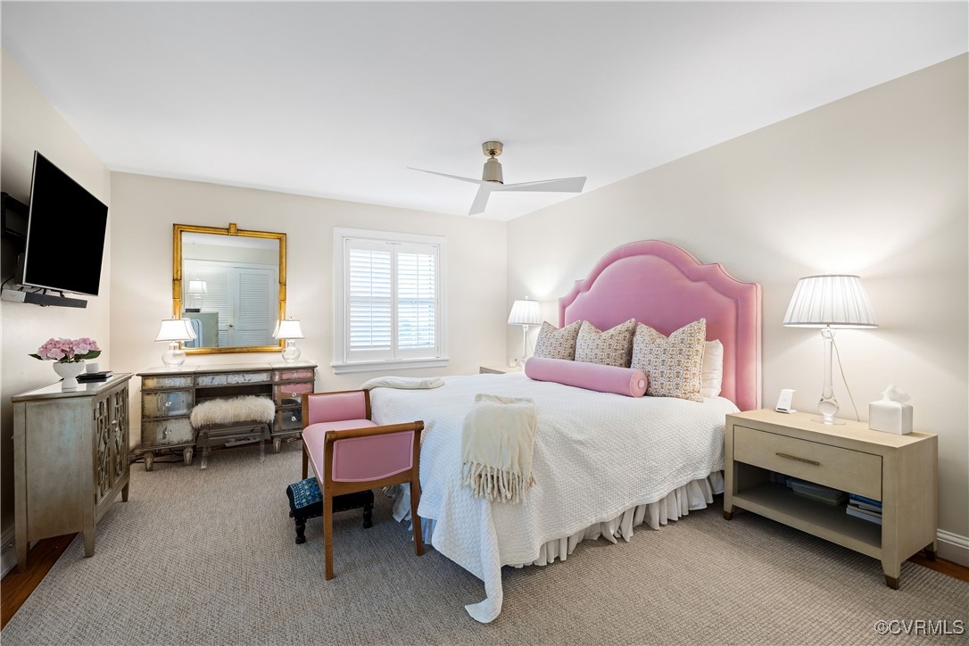 9603 River Road Henrico, VA 23229 - Photo 24 of 50 a bedroom with a bed and a window