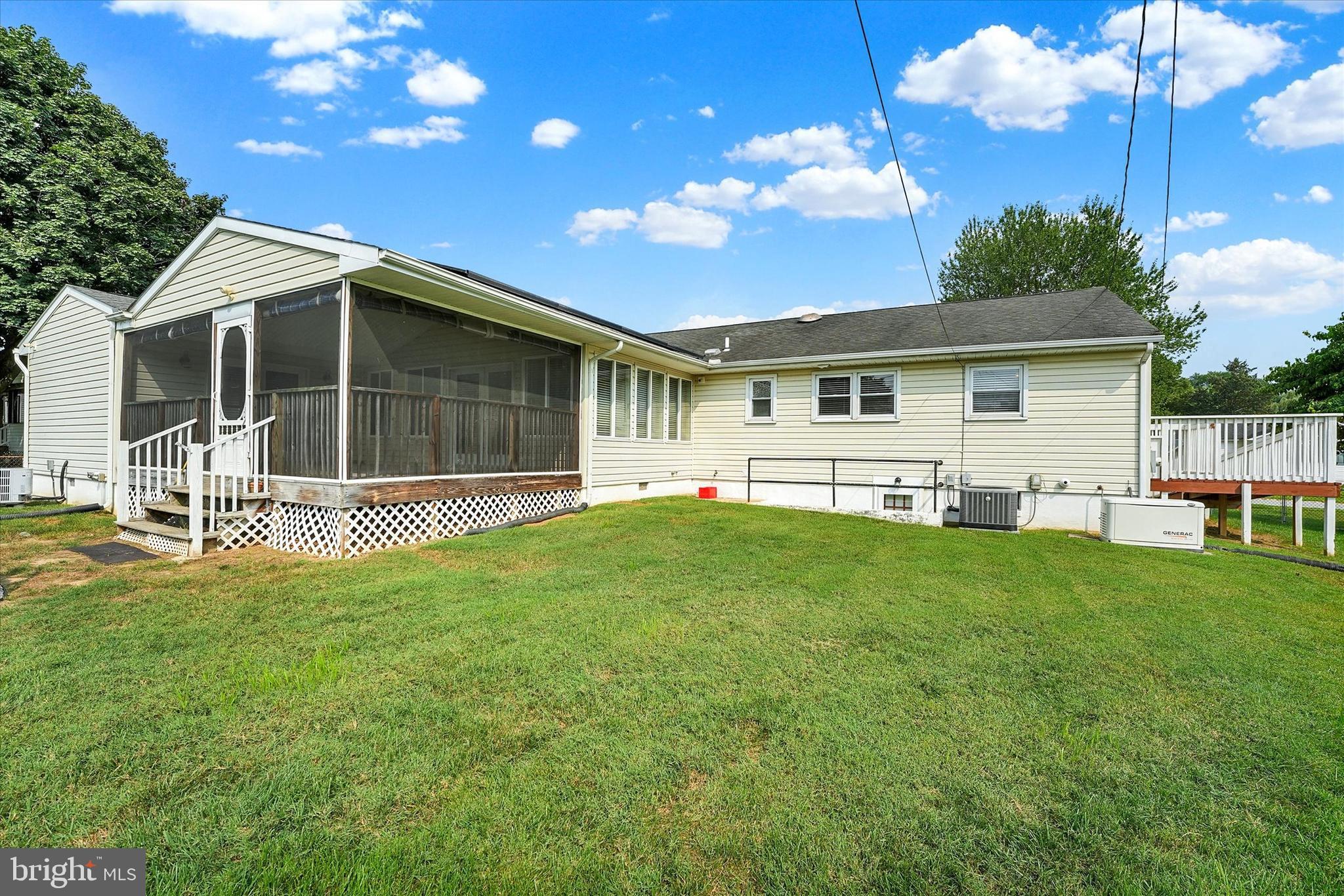 4 Rene Carr Street Elkton, MD 21921 - Photo 40 of 44 Rear View of Property and Screened-In Porch