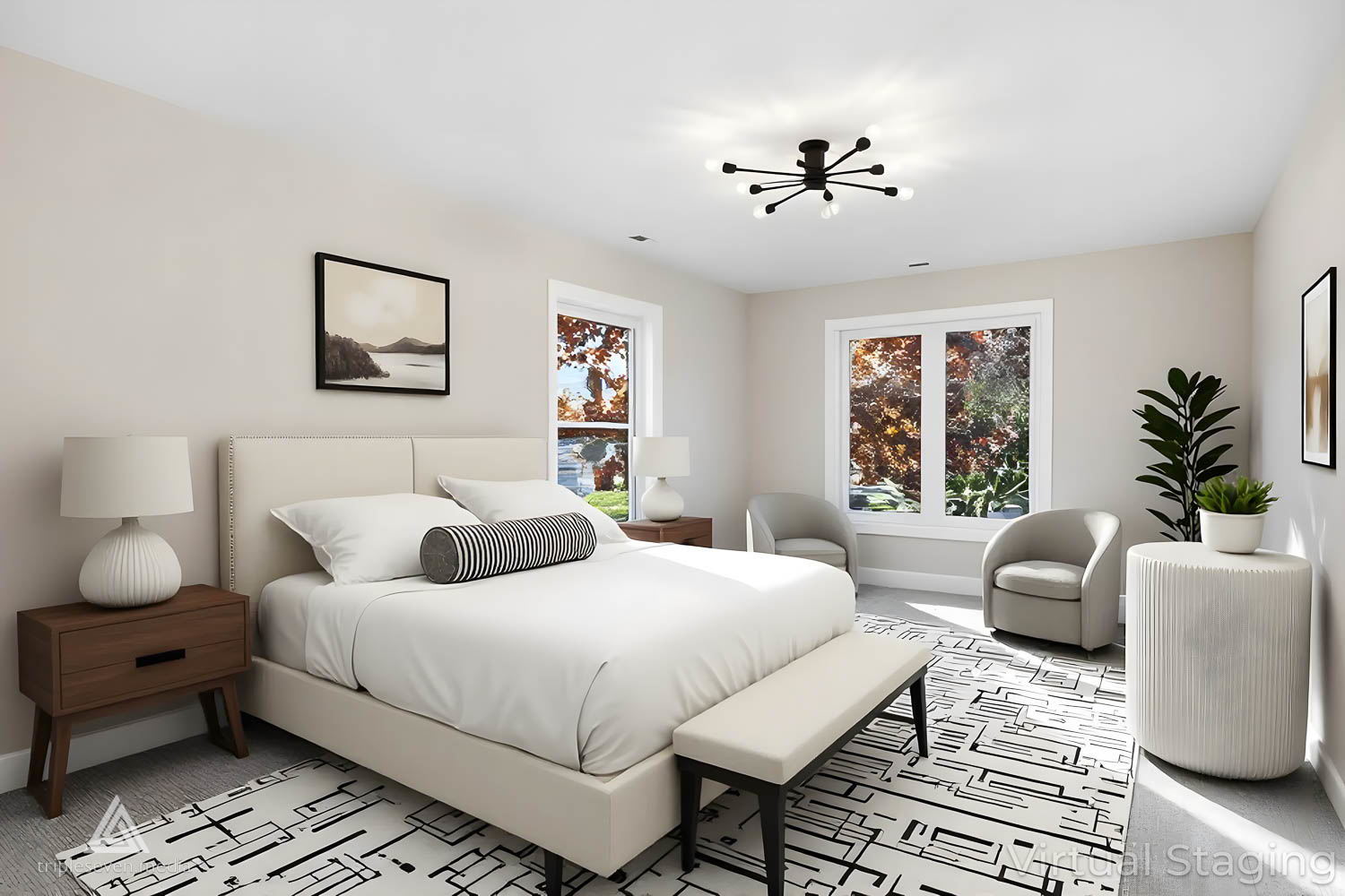 500 North Fairview Avenue Mount Prospect, IL 60056 - Photo 32 of 49 a bedroom with furniture and a large window