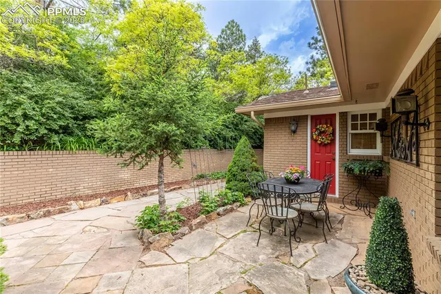 a front view of a house with balcony